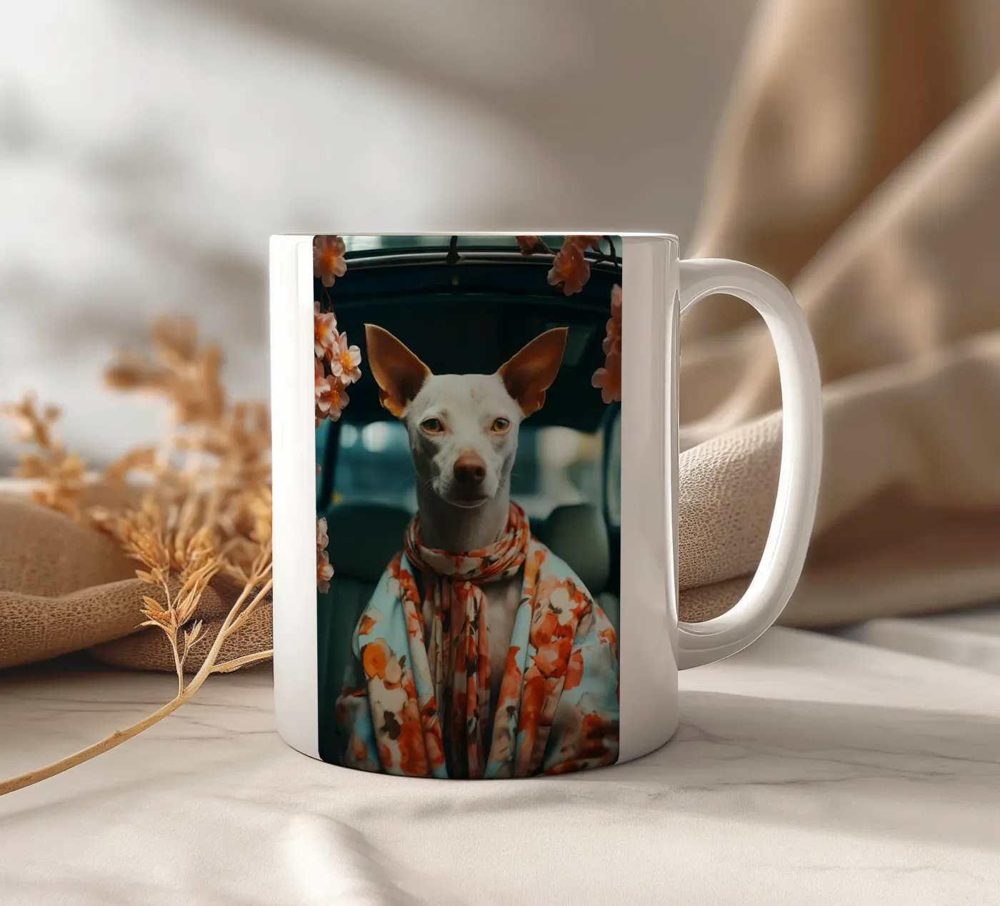 Felix ceramic mug by Affiches Chien Originales – Dogland