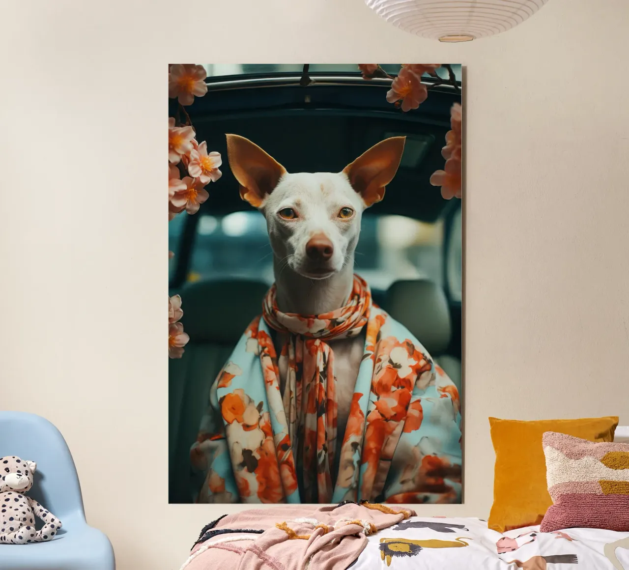 Felix alluminio dibond da Affiches Chien Originales – Dogland