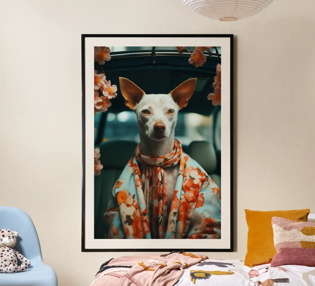 Felix carta hahnemühle da Affiches Chien Originales – Dogland