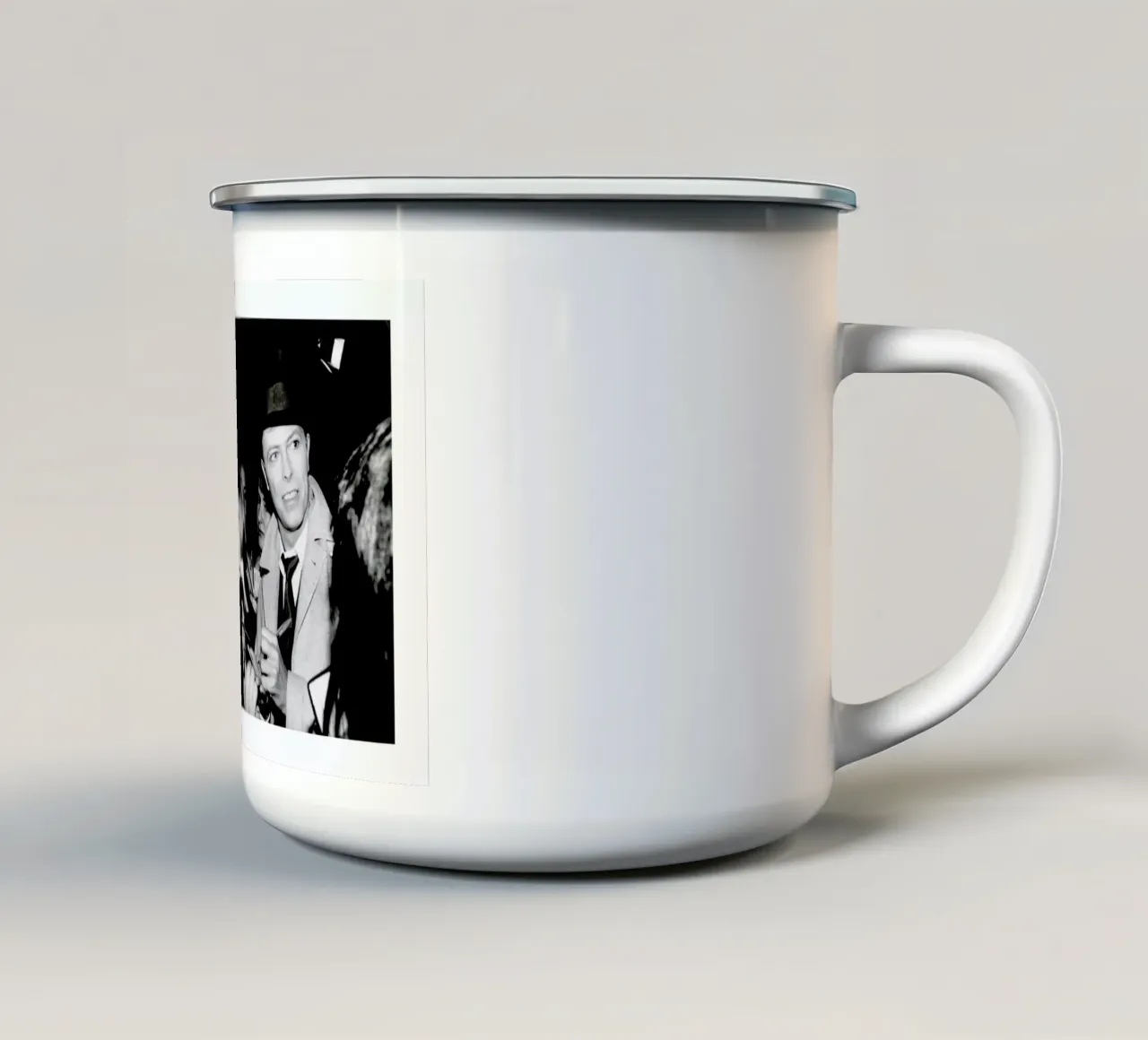 David Bowie tazza in smalto da Gallery Print and Art Limited