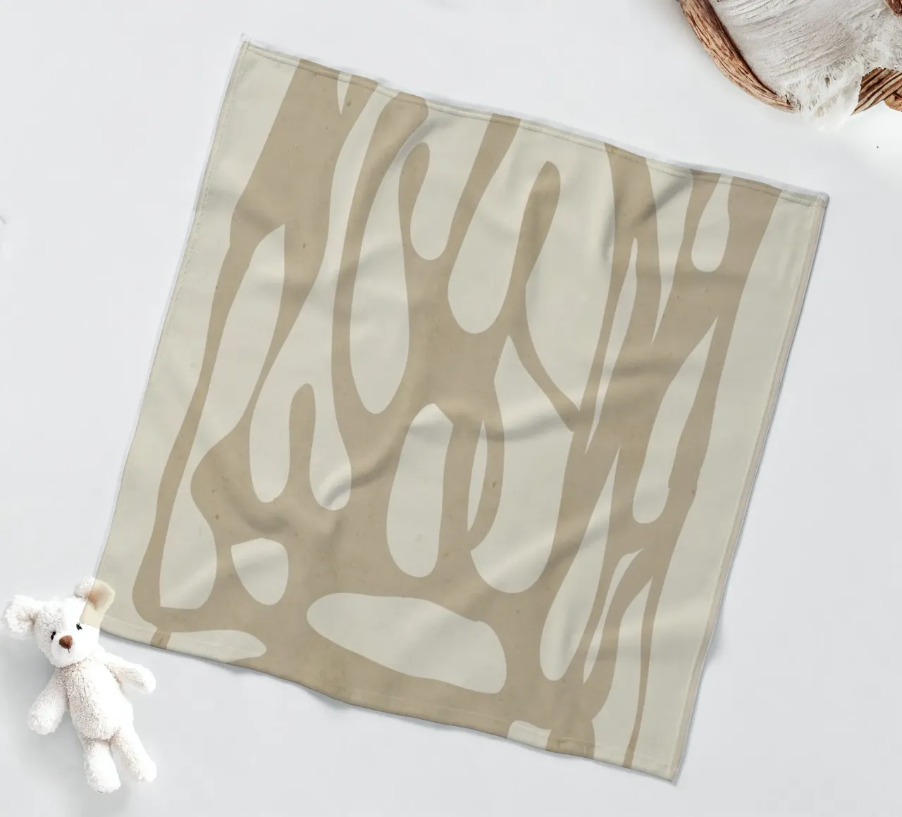 Modern Abstract Art 89 Fleecedecke von ThingDesign
