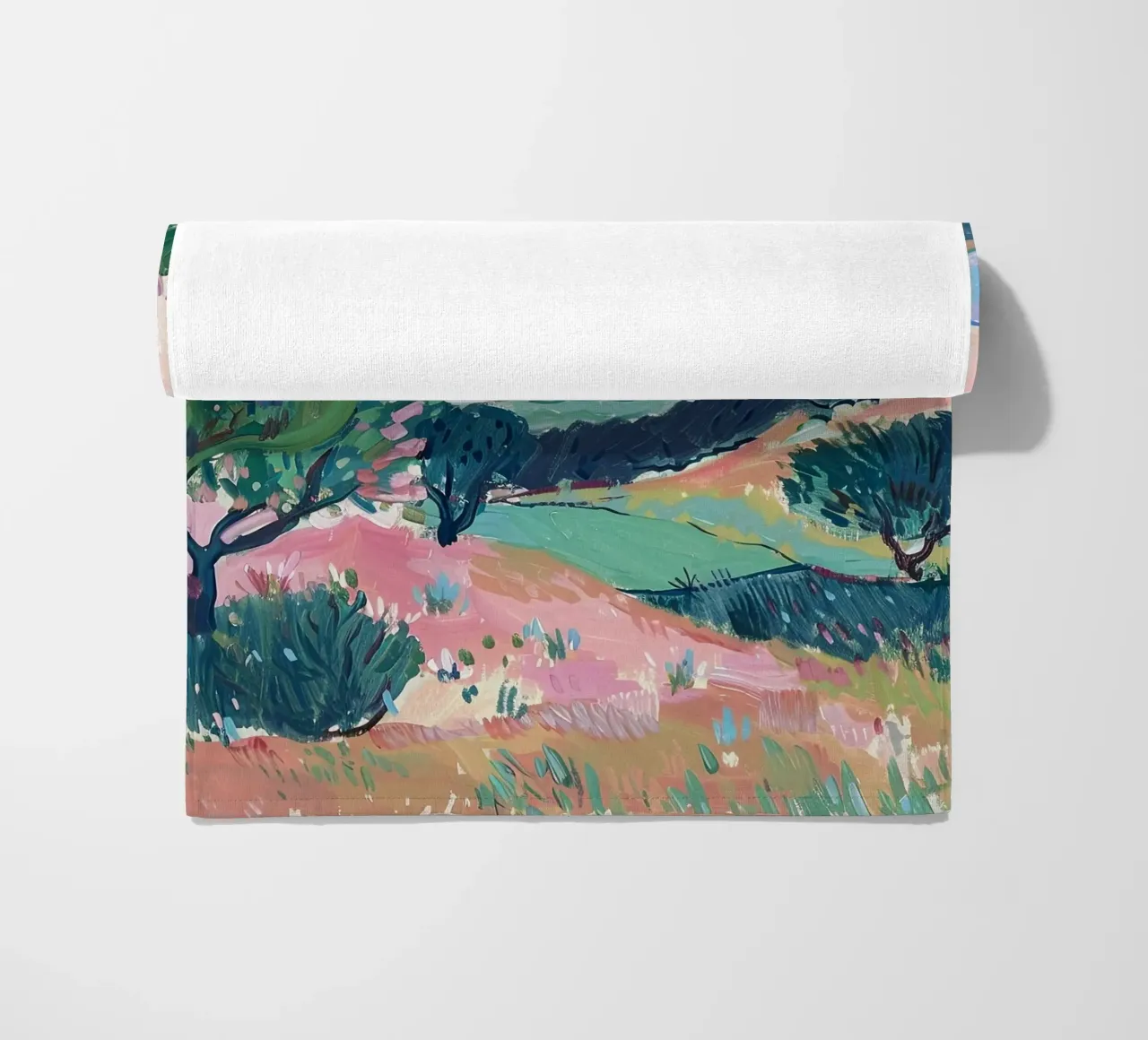 Orizzonti di libertà telo mare da Nikis Art Studio