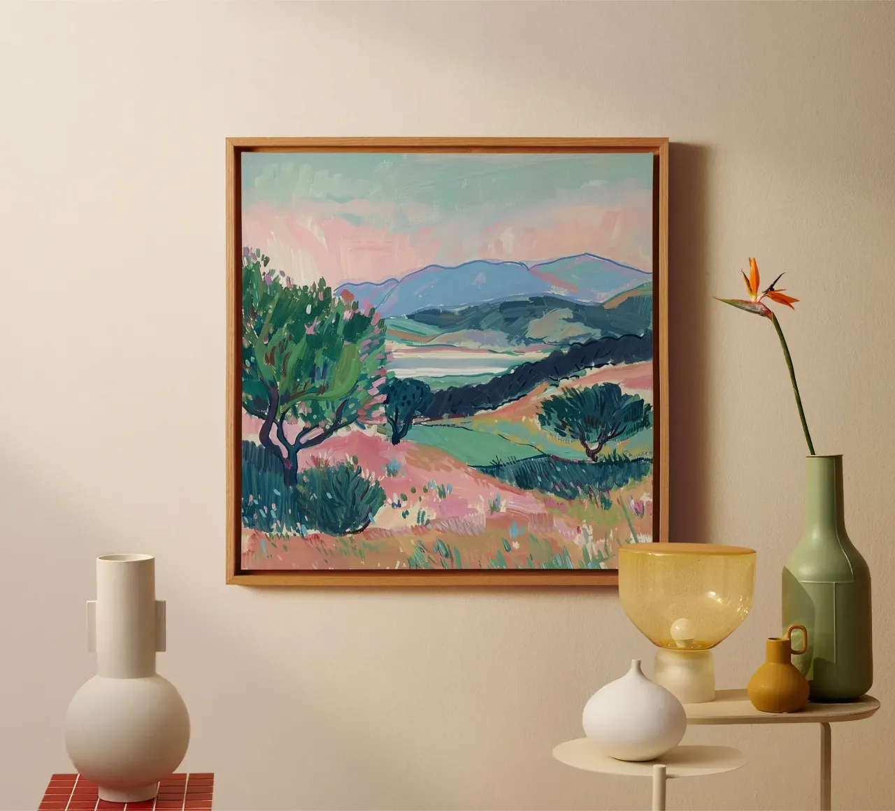 Orizzonti di libertà tela da Nikis Art Studio