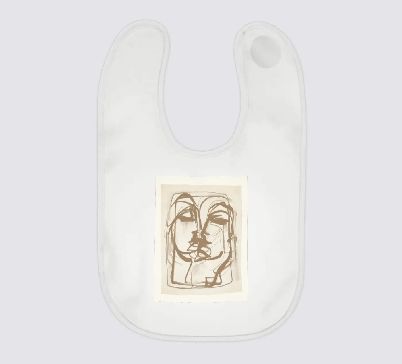 Kus 3 baby slabbetje van ThingDesign