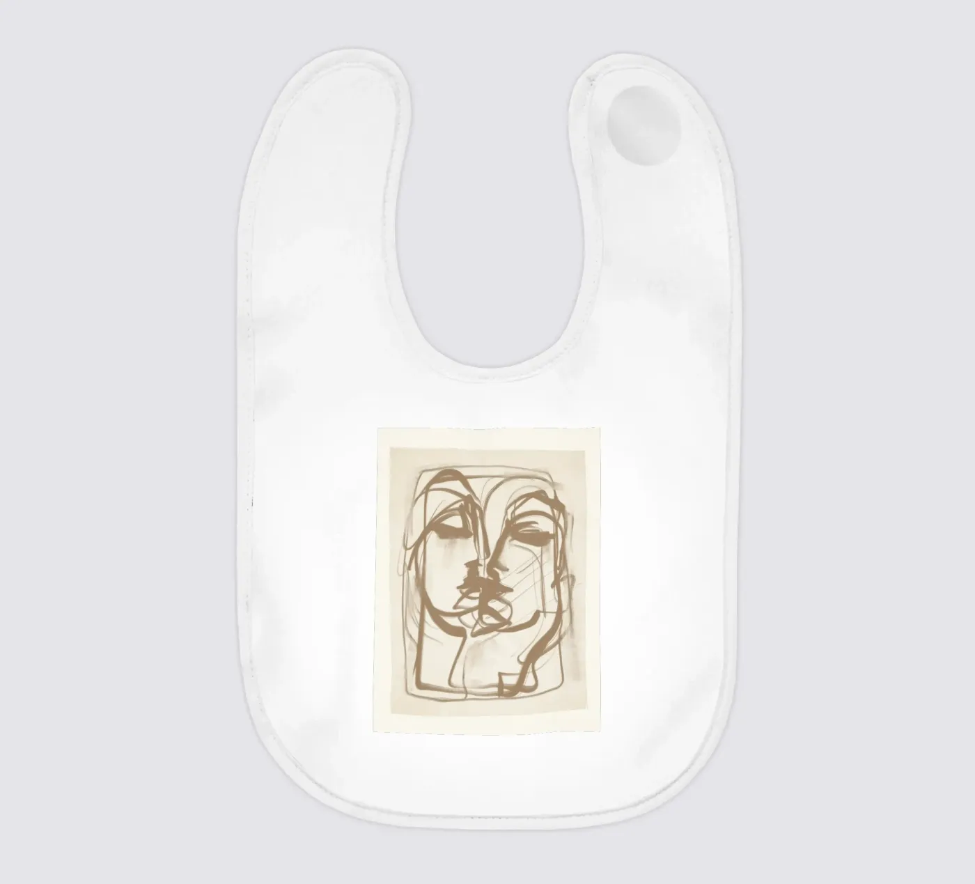 Kus 3 baby slabbetje van ThingDesign