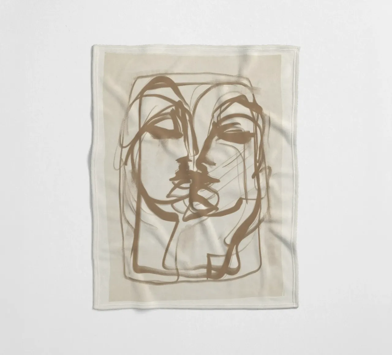 Bacio 3 coperta in pile da ThingDesign