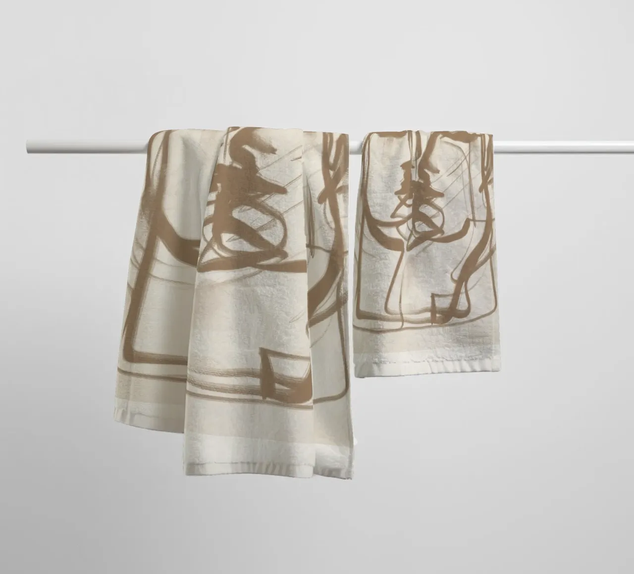 Bacio 3 asciugamano da bagno da ThingDesign