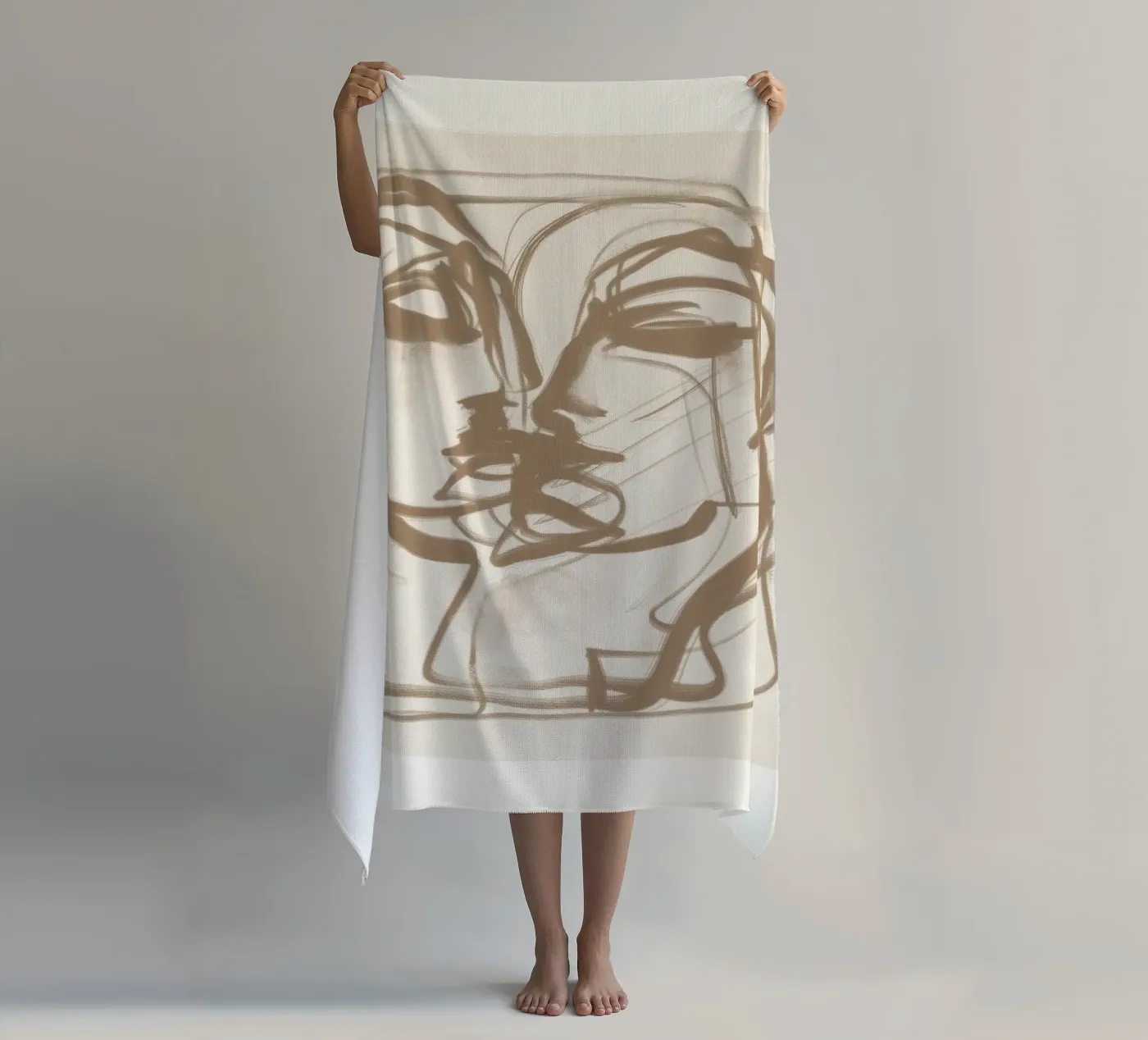 Bacio 3 telo mare da ThingDesign