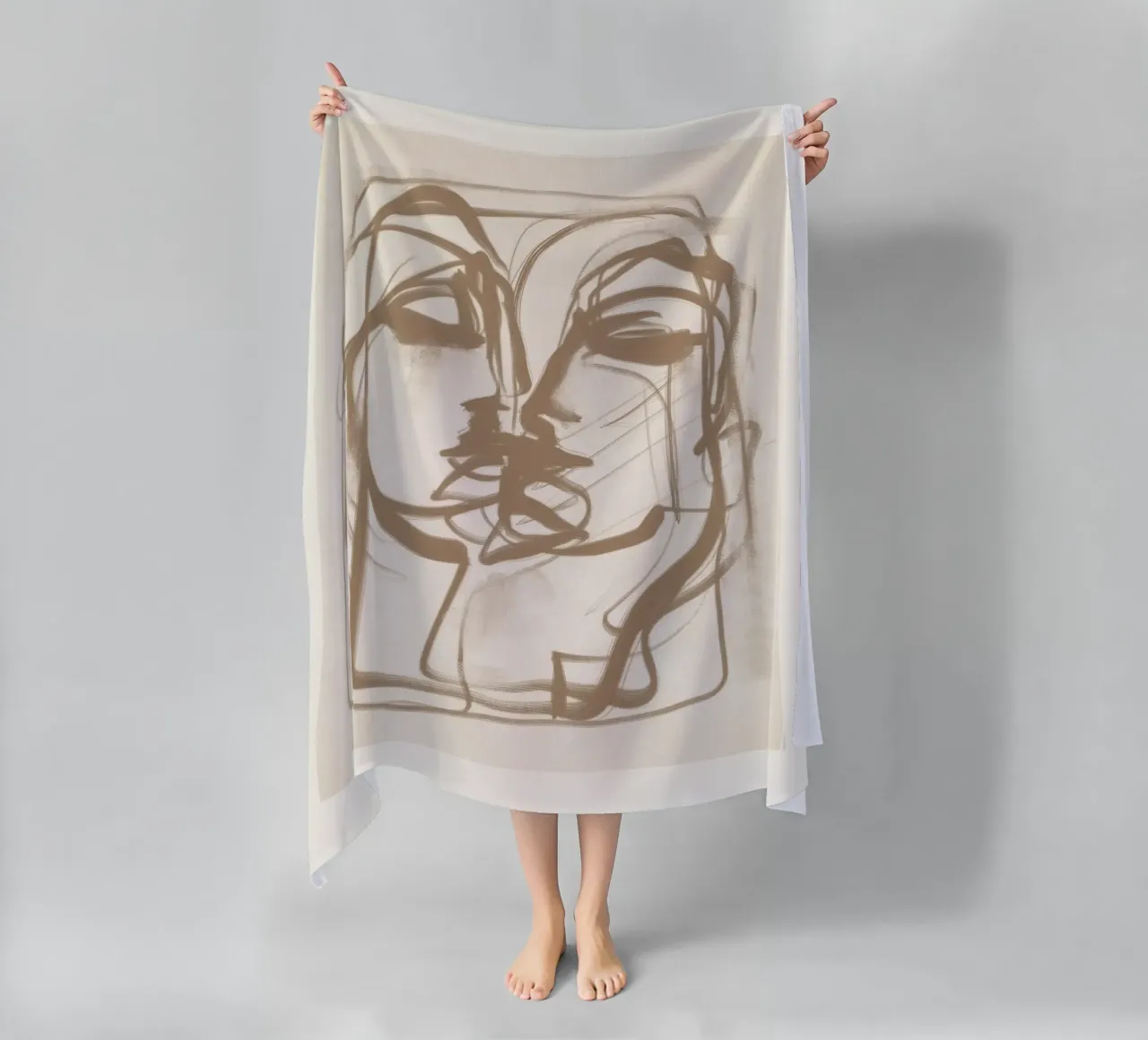 Bacio 3 telo mare da ThingDesign