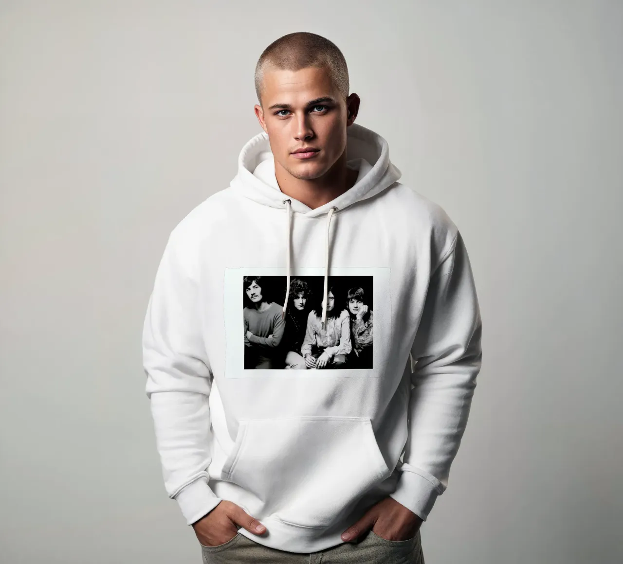 Led Zeppelin felpa con cappuccio da Gallery Print and Art Limited