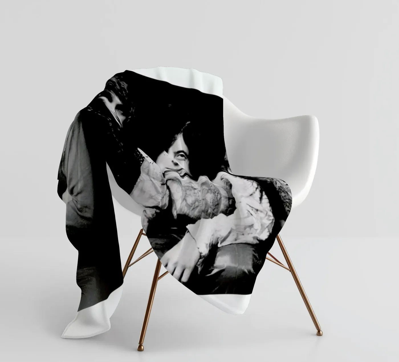 Led Zeppelin fleece blanket by Gallery Print and Art Limited