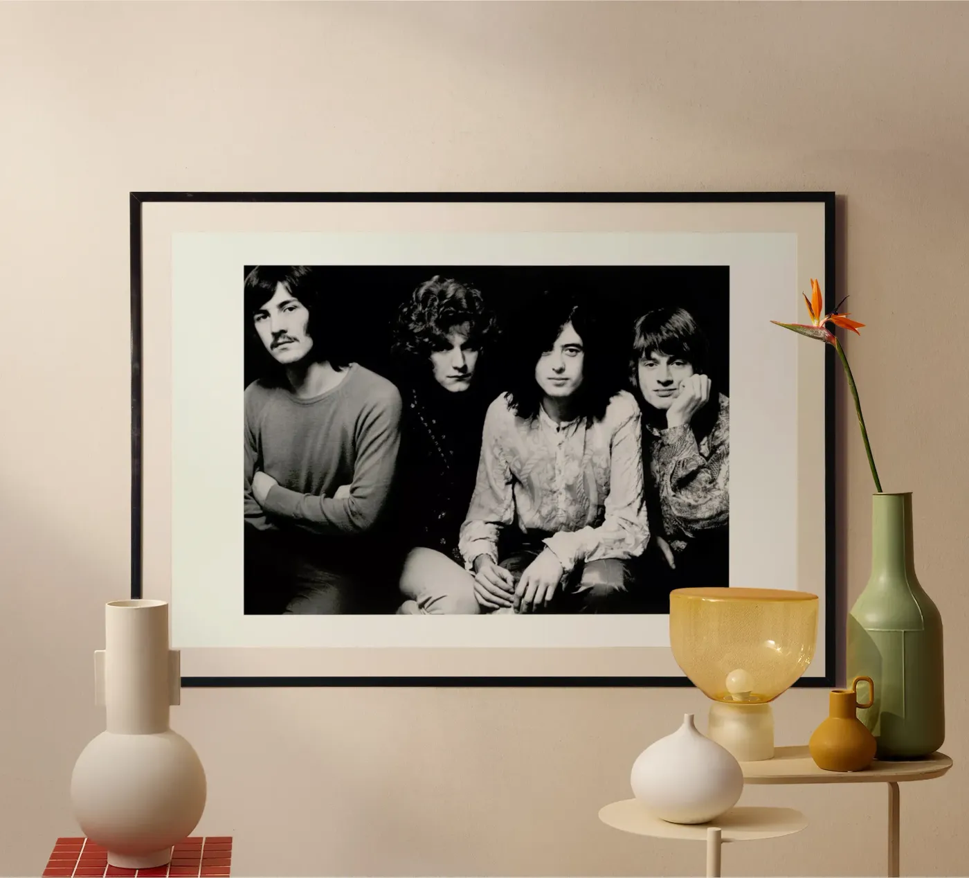 Led Zeppelin poster de Vintage Photography Archive
