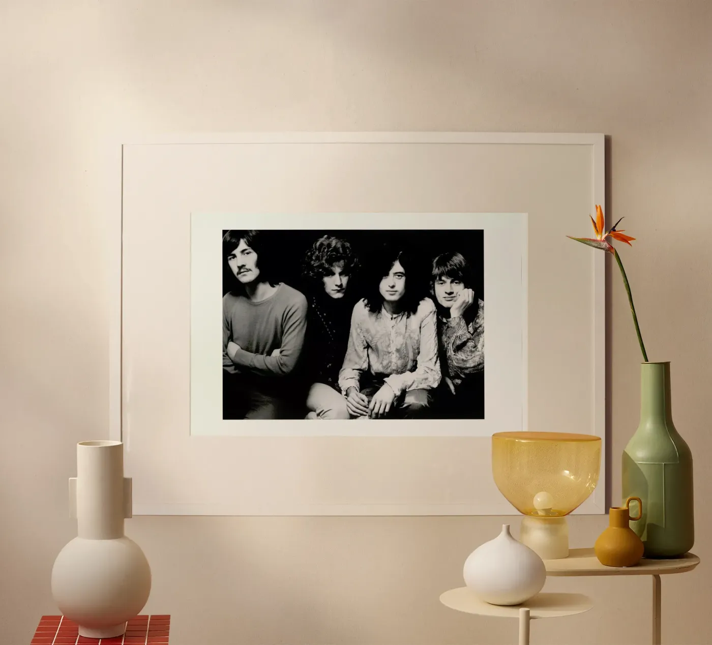 Led Zeppelin poster de Vintage Photography Archive