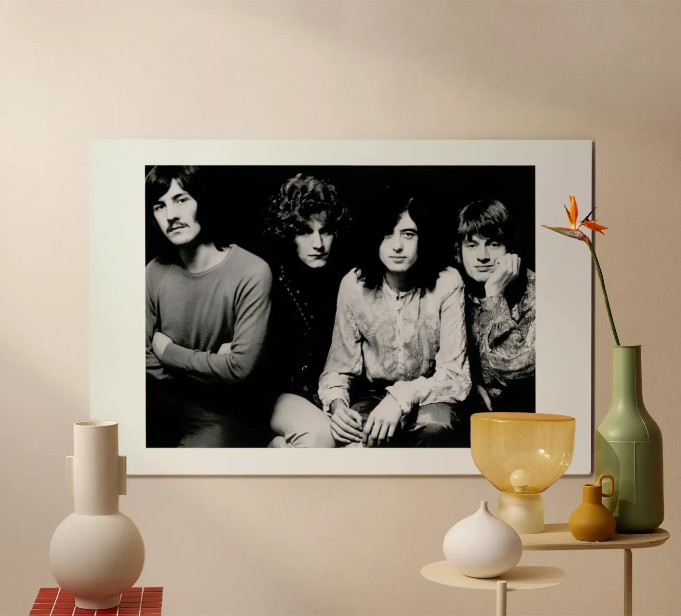 Led Zeppelin poster de Vintage Photography Archive