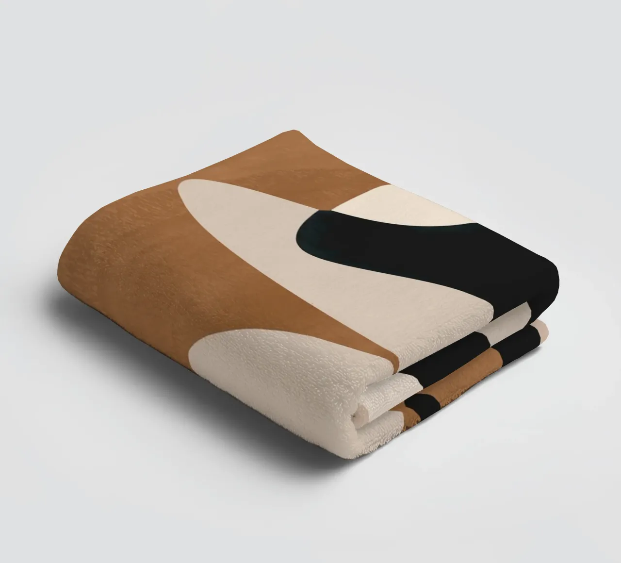 Astratto Figura 3 asciugamano da bagno da ThingDesign