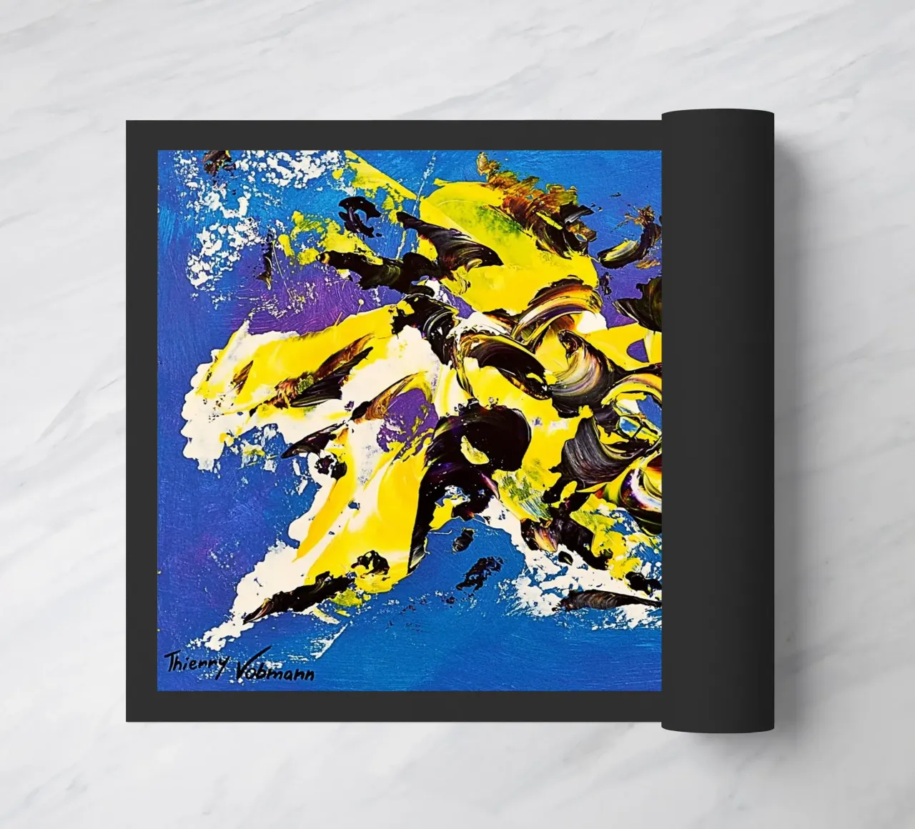 IDEAL GIFT 69 zerbino da Thierry Vobmann Abstract painting