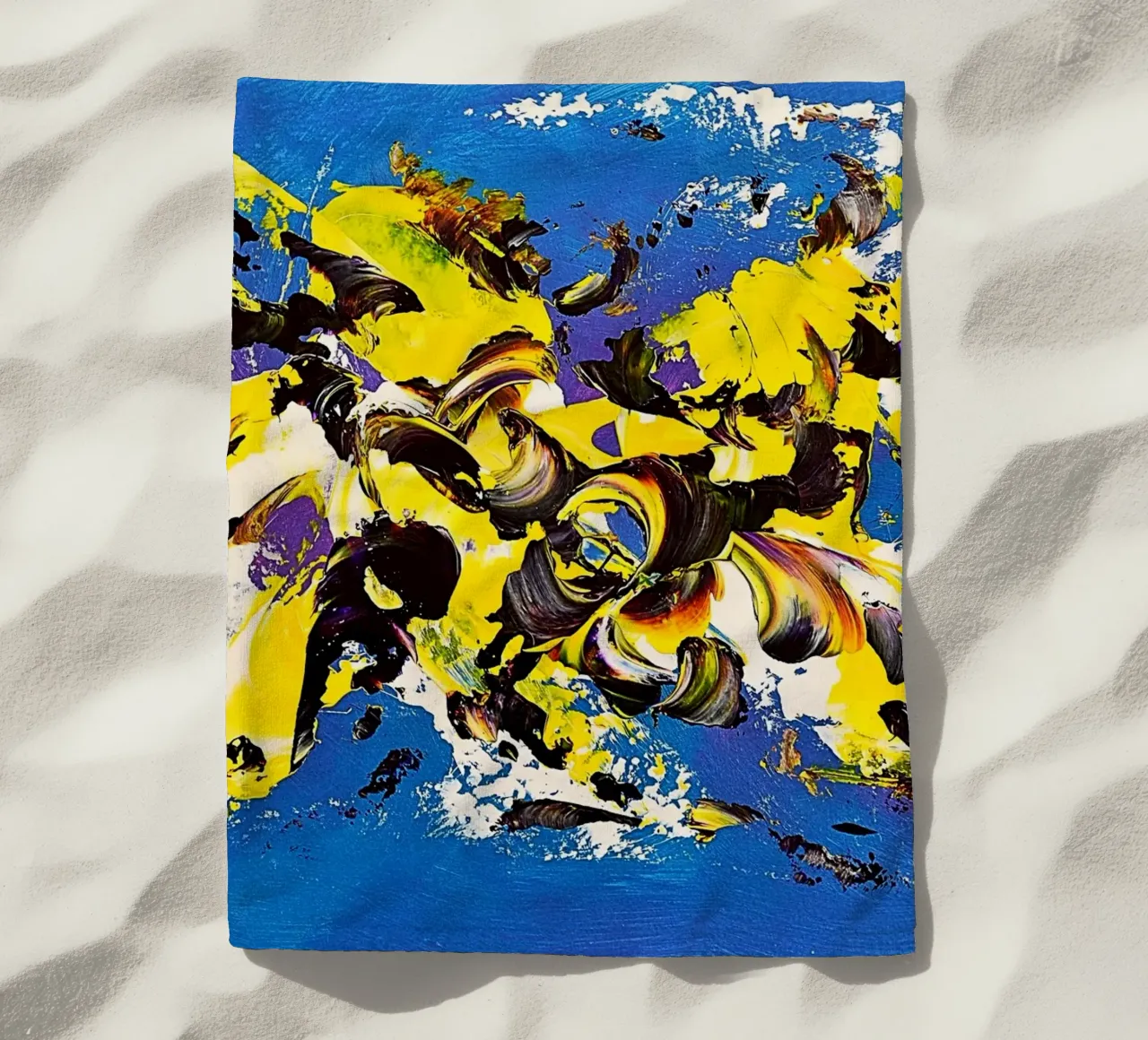 IDEAL GIFT 69 telo mare da Thierry Vobmann Abstract painting