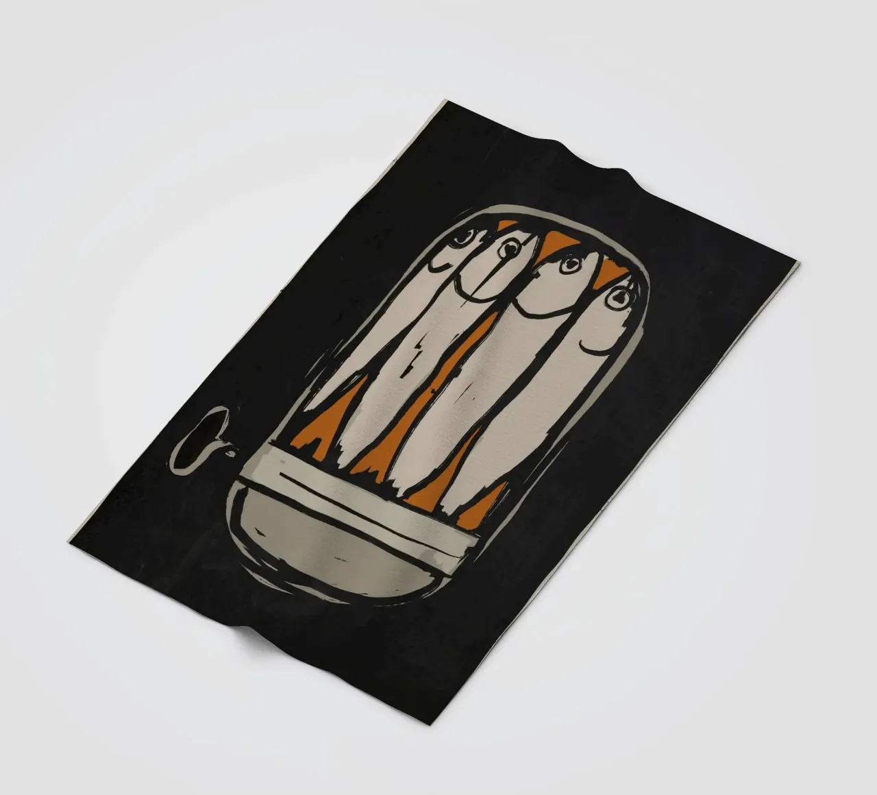 Sardines coperta in pile da ThingDesign