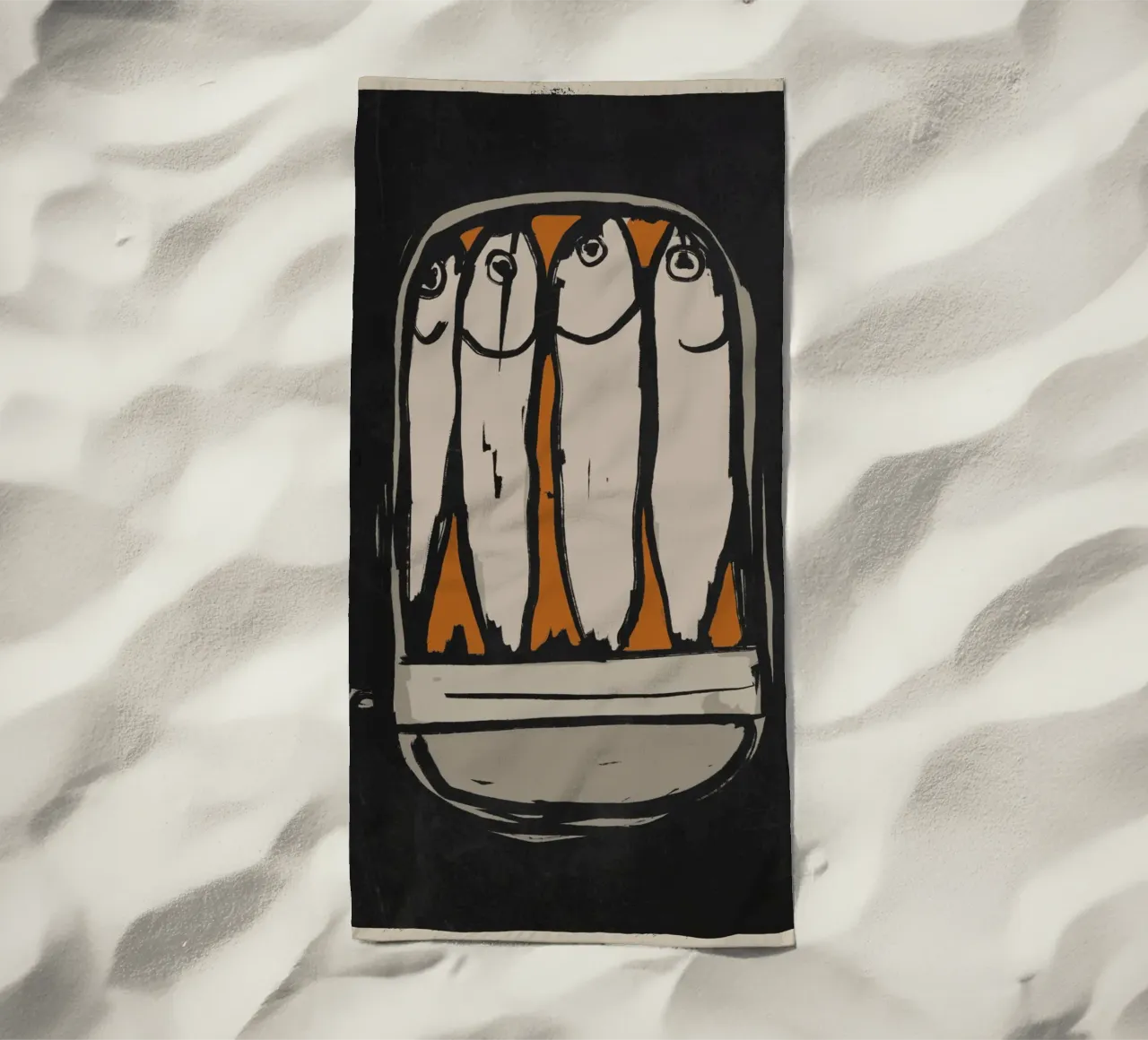 Sardines telo mare da ThingDesign