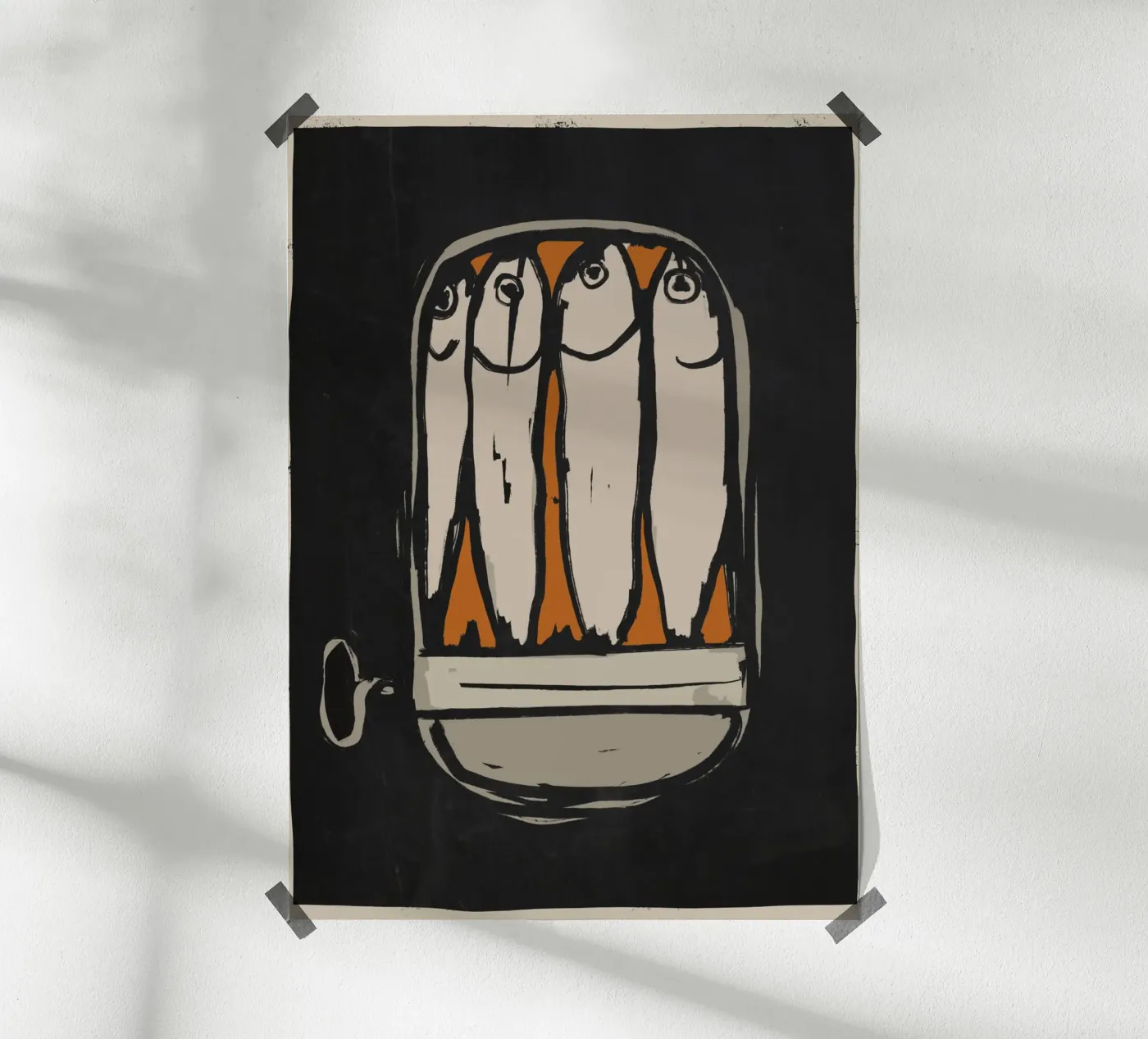Sardines poster da ThingDesign