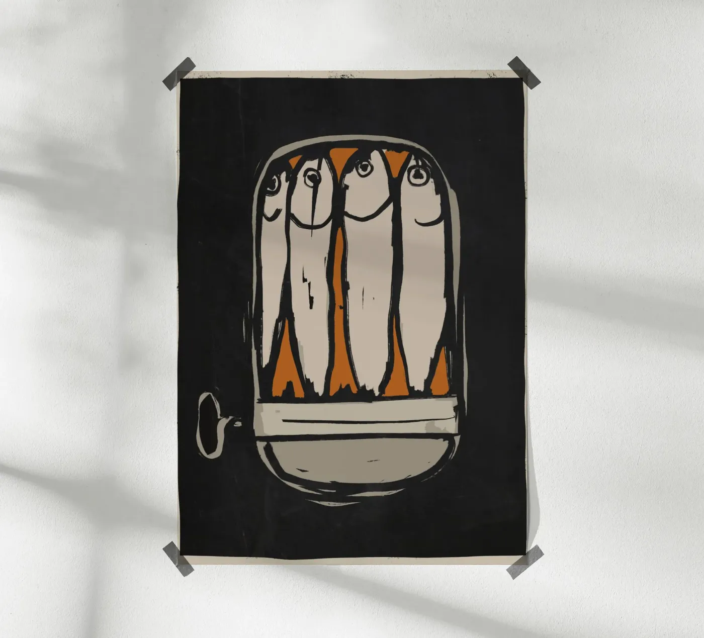 Sardines poster da ThingDesign