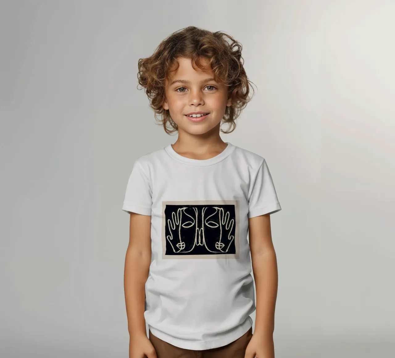 Due volti t-shirt bambini da ThingDesign