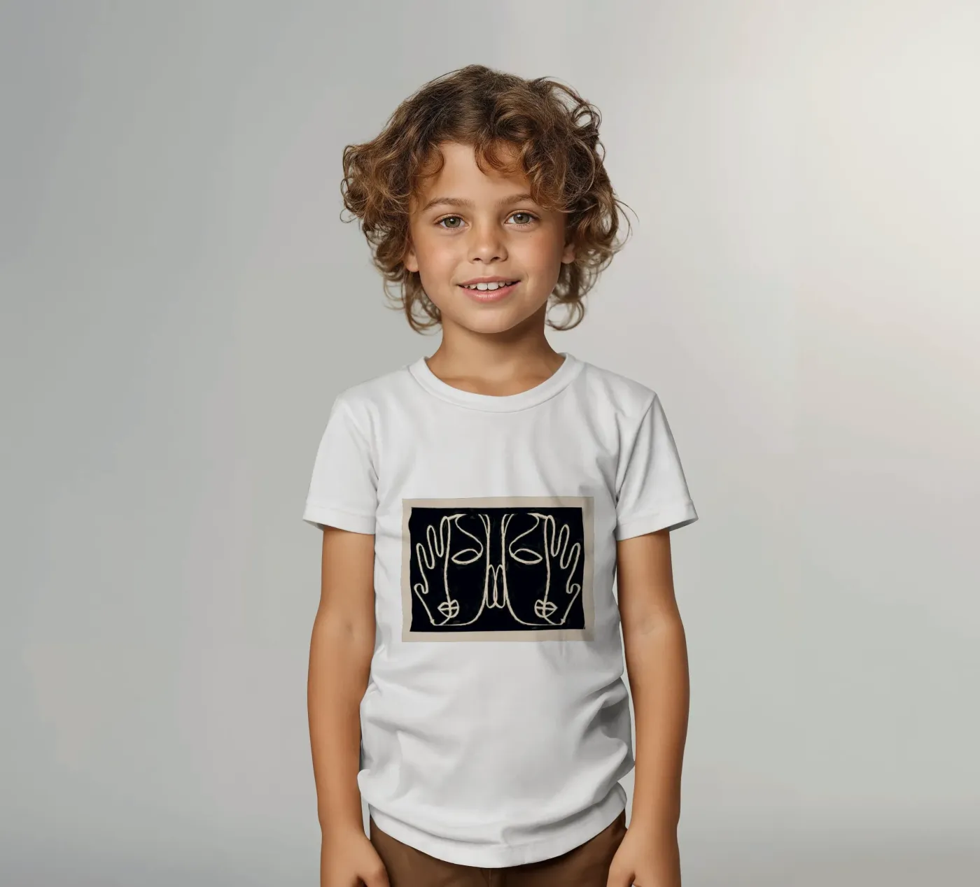 Due volti t-shirt bambini da ThingDesign