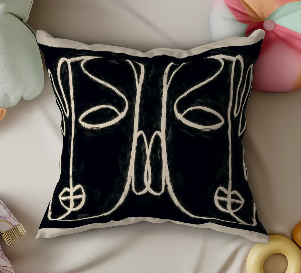 Due volti cuscino da ThingDesign