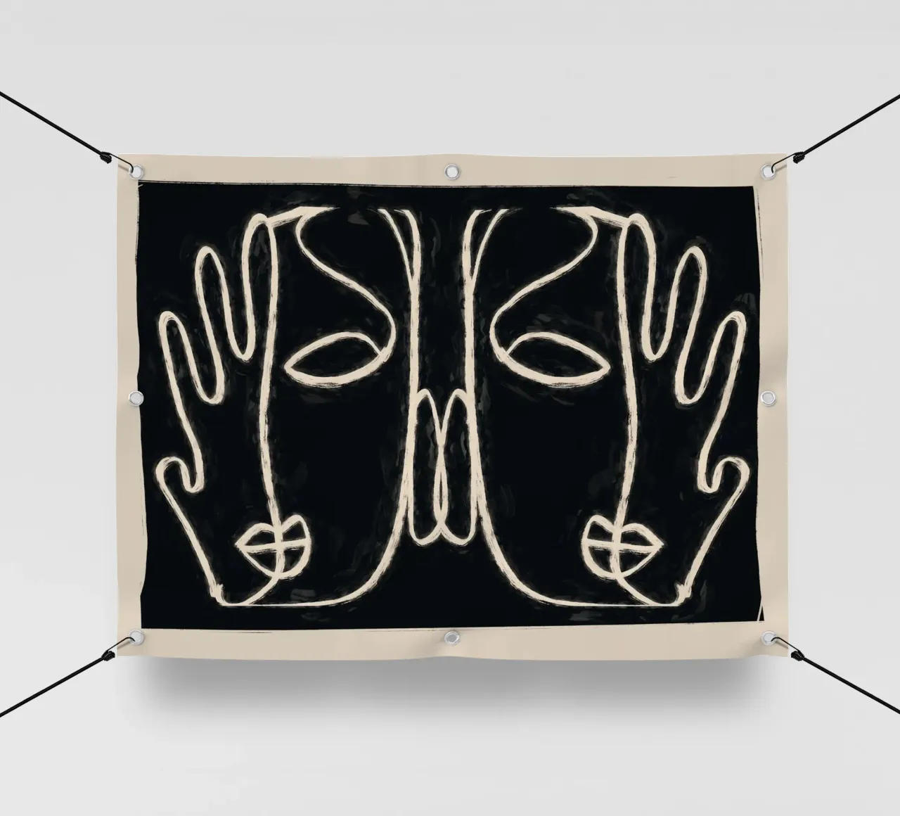 Due volti telo in pvc da ThingDesign