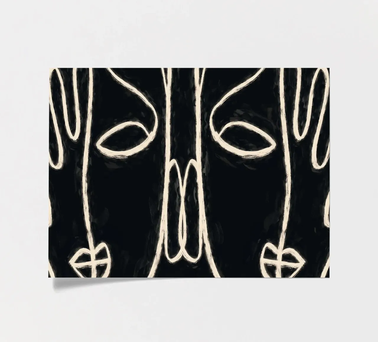 Two Faces sticker sheet by ThingDesign