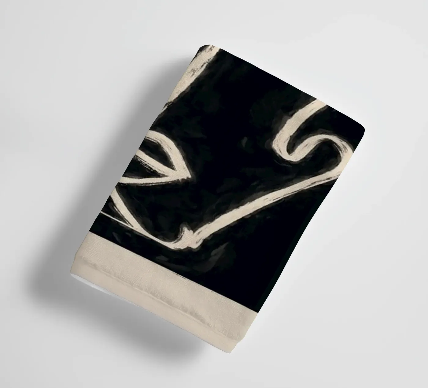Two Faces towel by ThingDesign