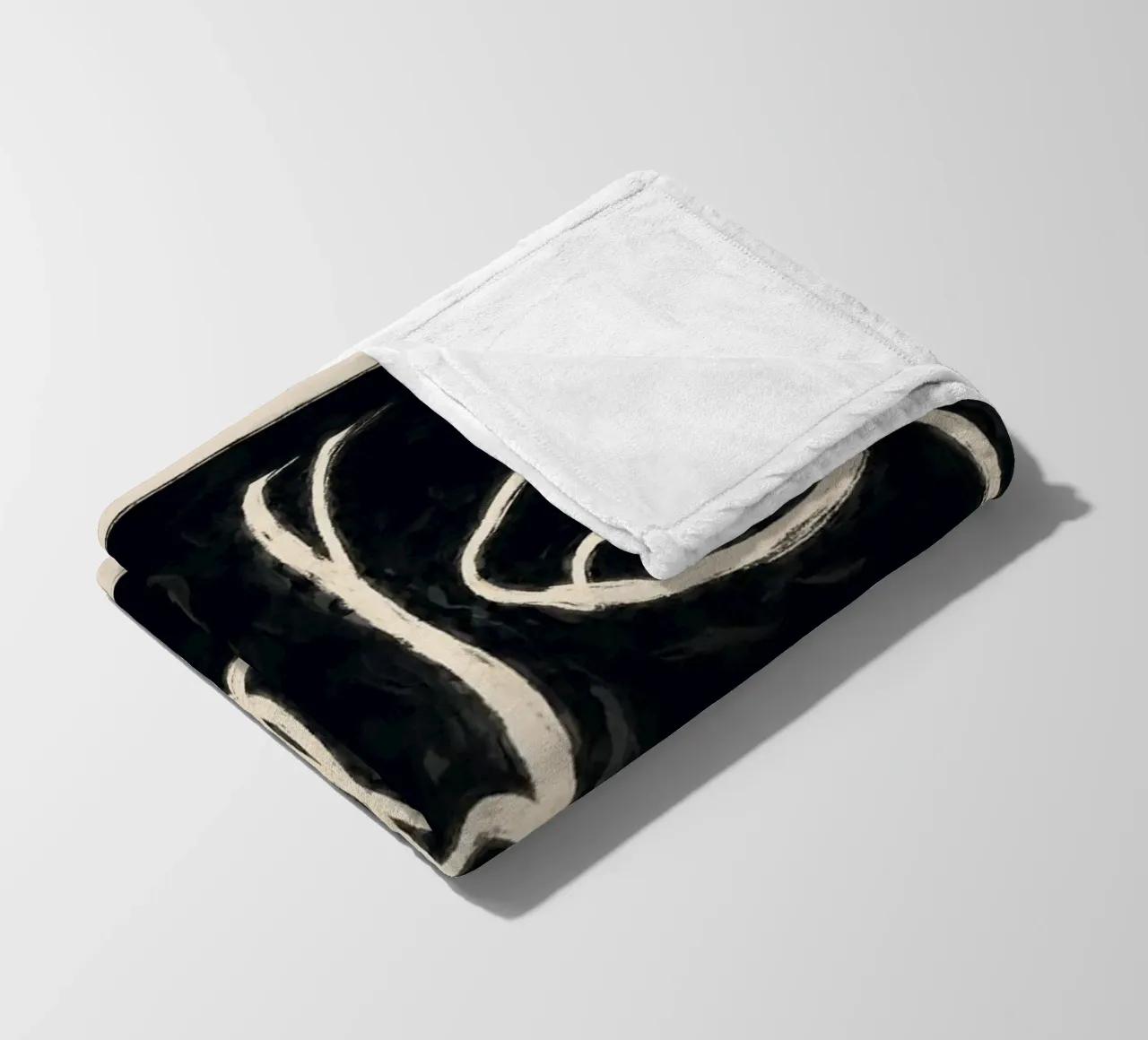 Two Faces fleecedeken van ThingDesign