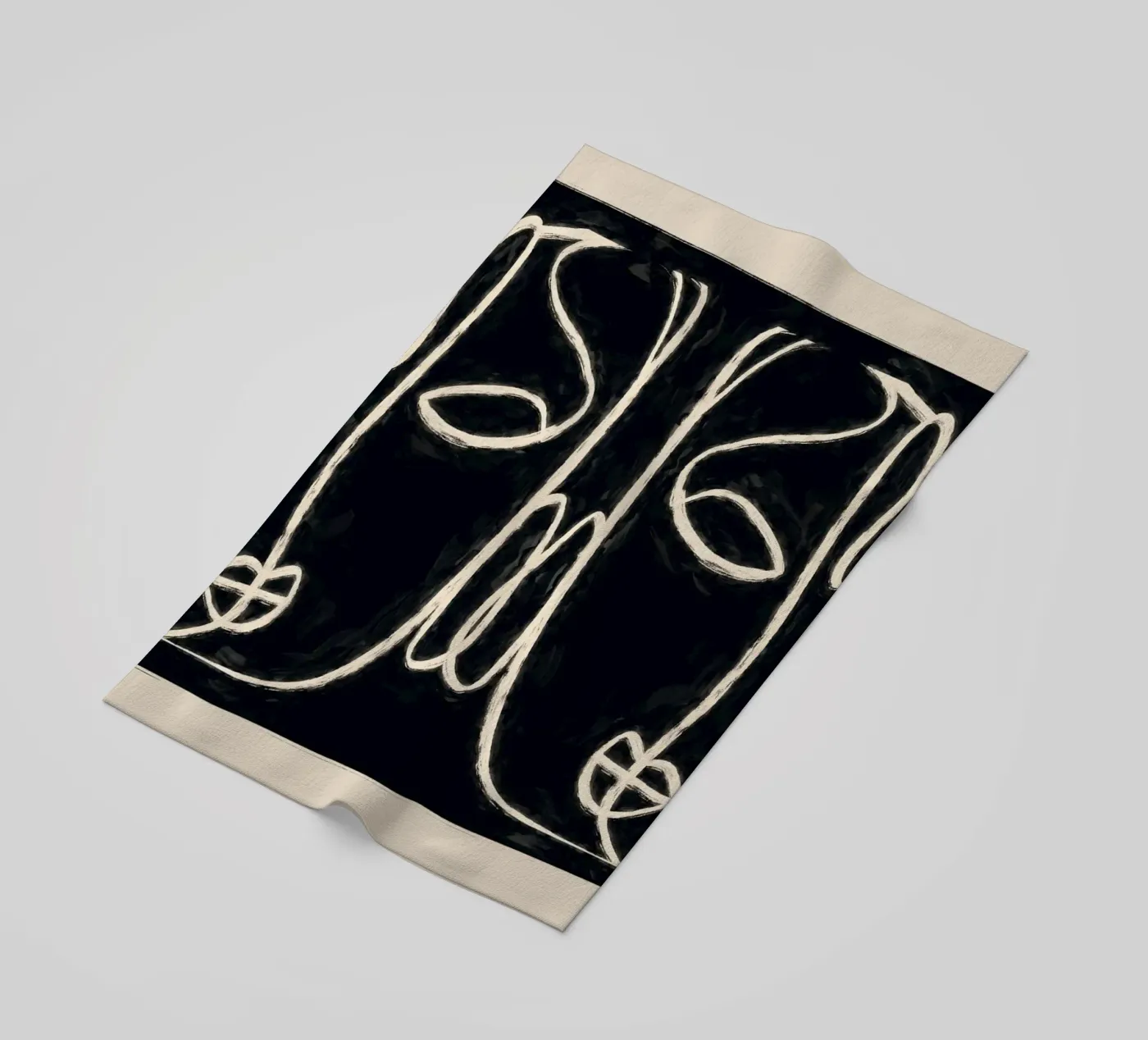 Two Faces telo mare da ThingDesign
