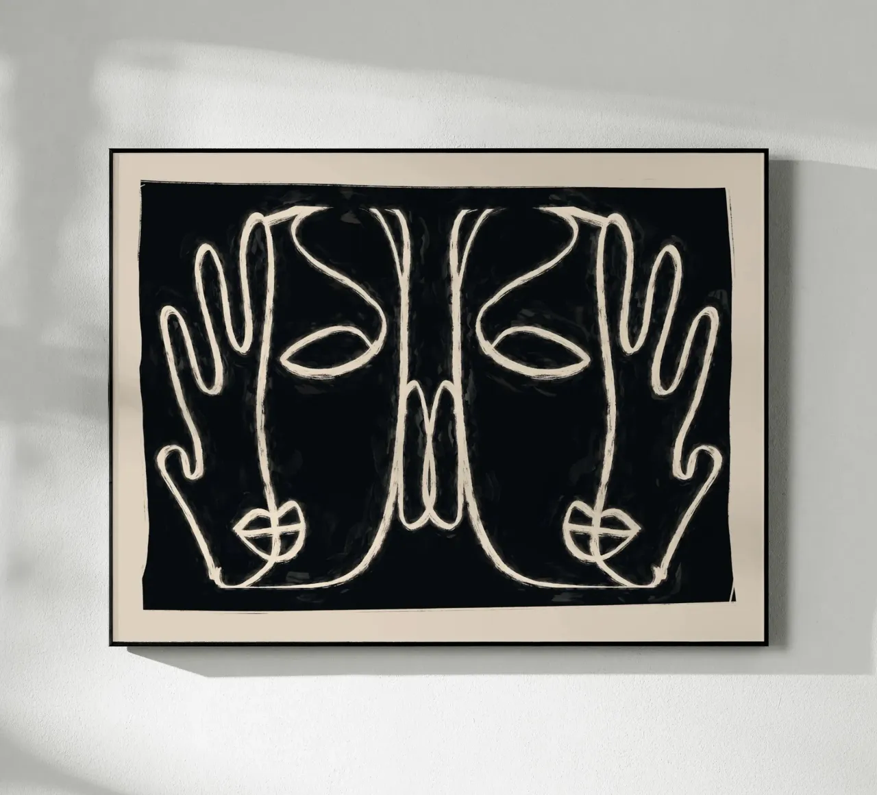 Two Faces Acryl-Glas von ThingDesign