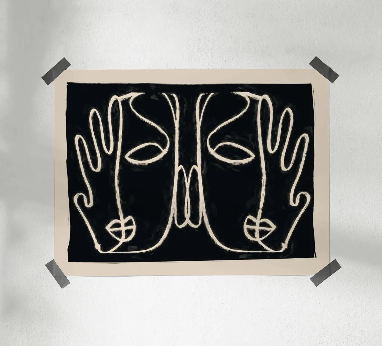 Due volti poster da ThingDesign