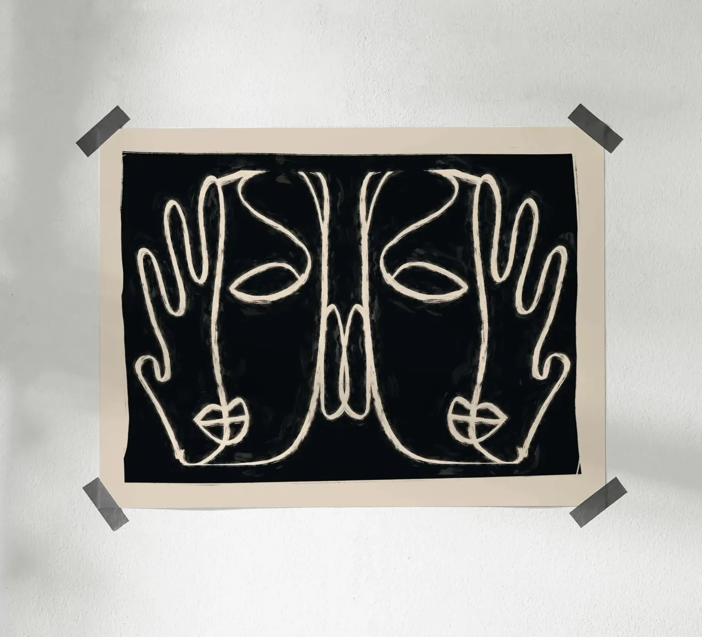 Two Faces hahnemühle by ThingDesign