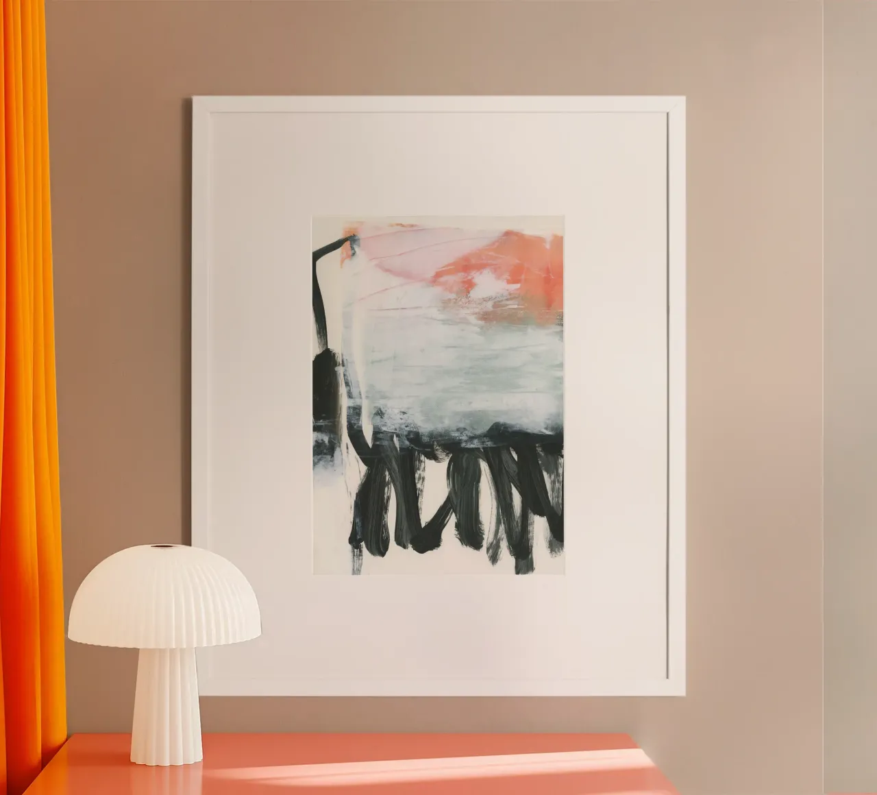 abstract sketch 1 carta hahnemühle da IRIS LEHNHARDT FINE ART