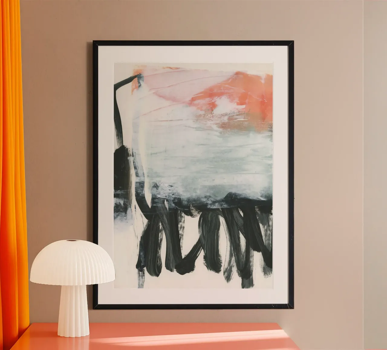 abstract sketch 1 carta hahnemühle da IRIS LEHNHARDT FINE ART