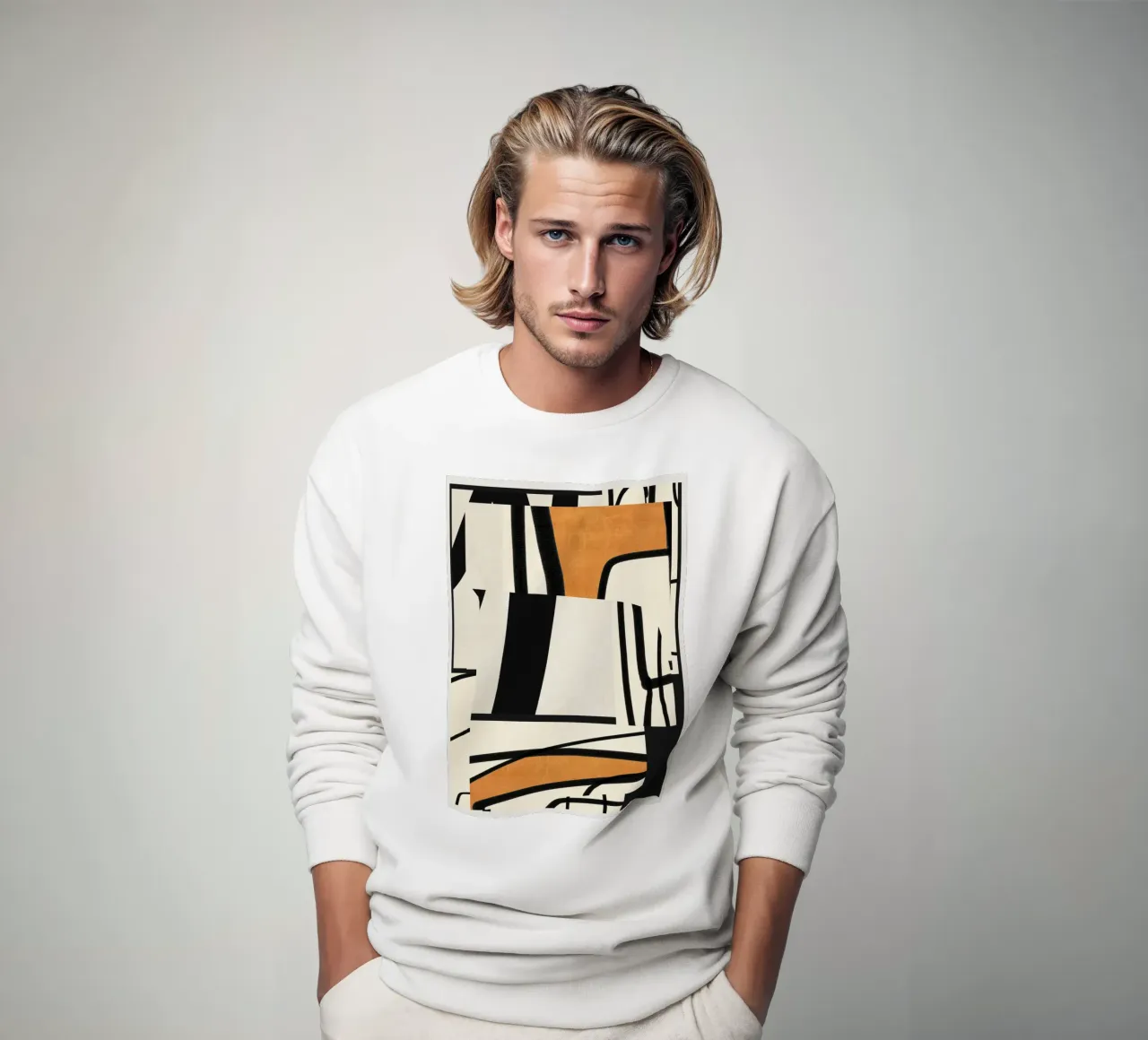 Modern Abstract Art 65 sweatshirt by ThingDesign