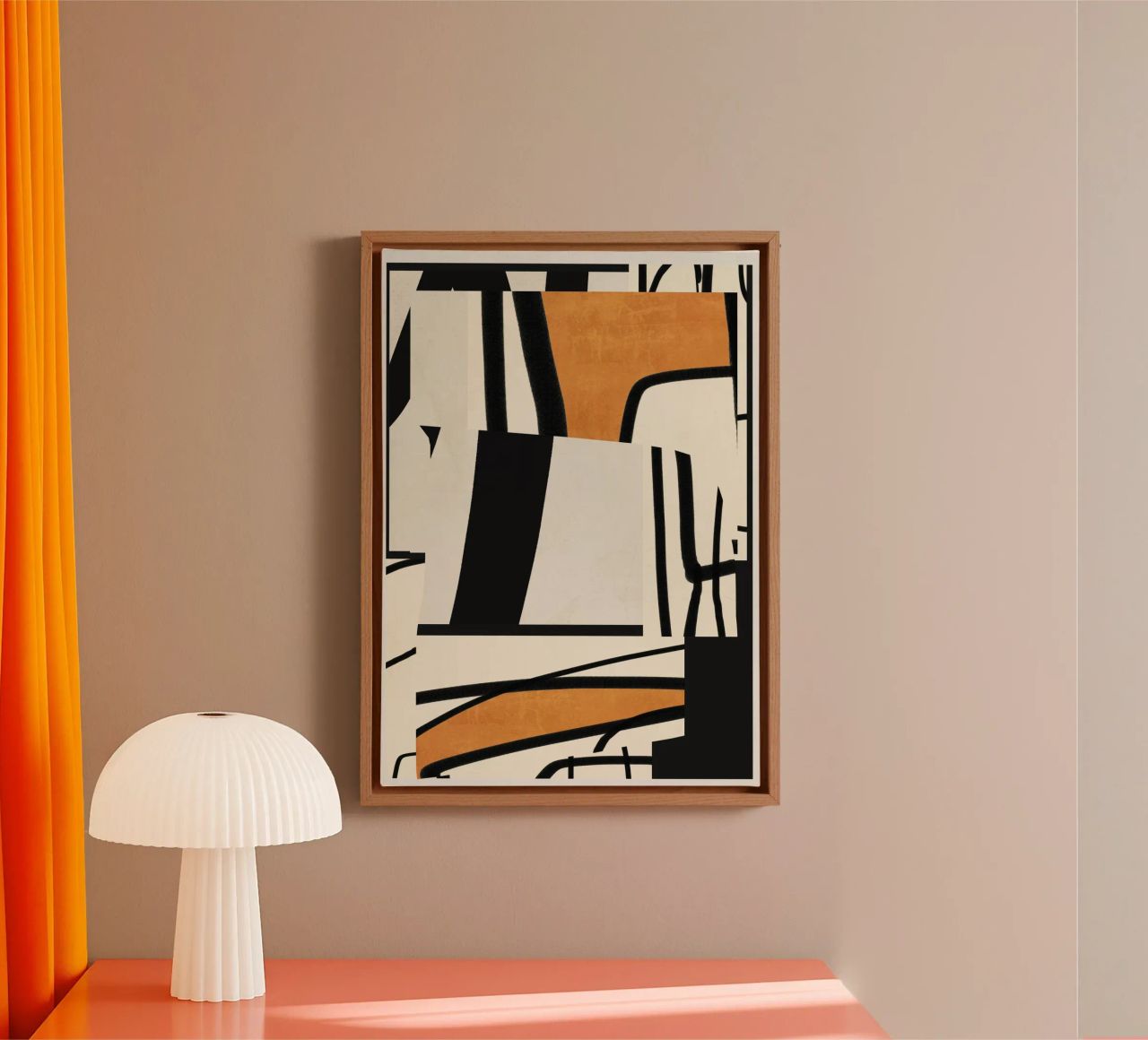 Modern Abstract Art 65 canvas by ThingDesign