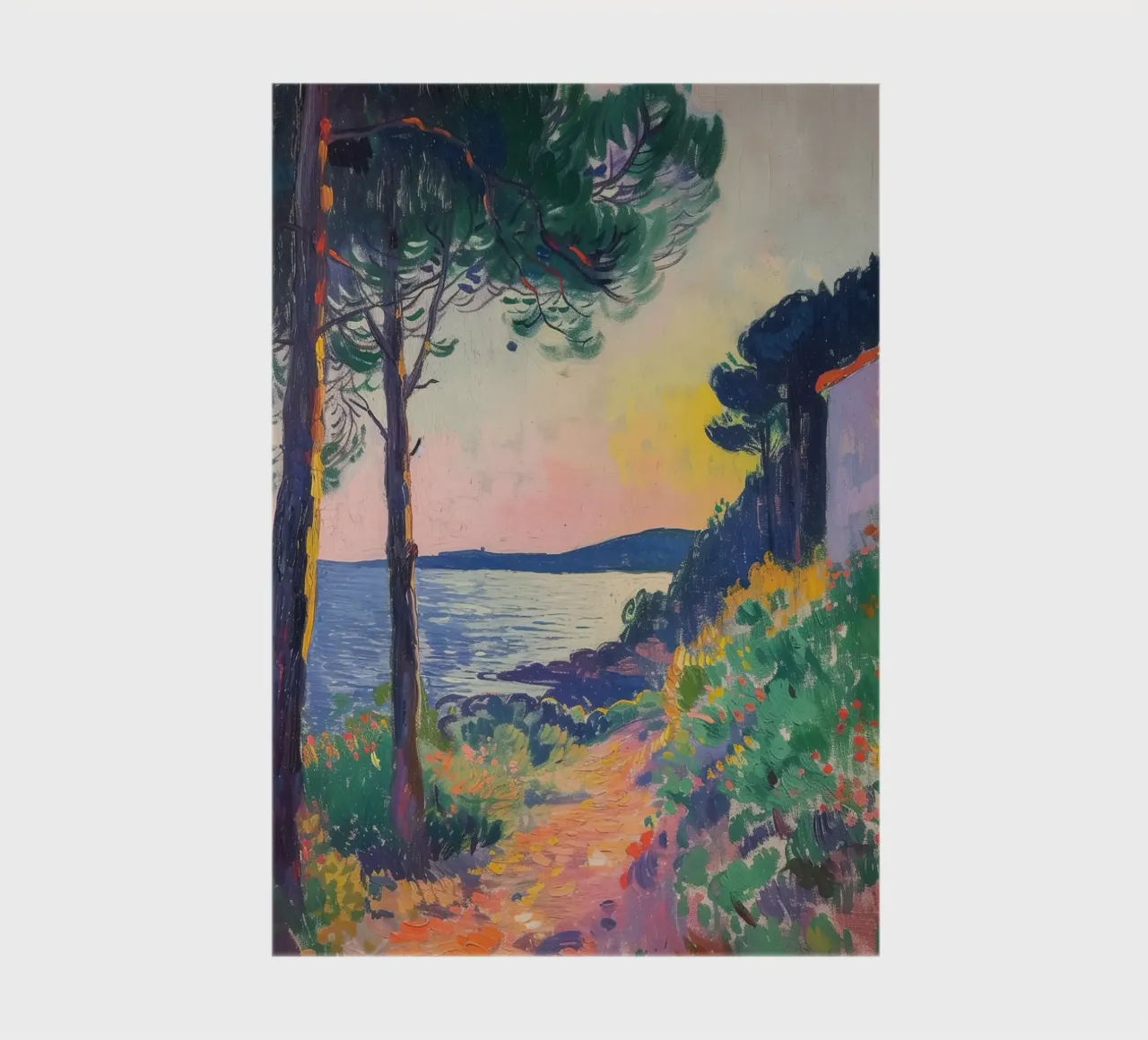 Lifelines in the landscape notebook by Nikis Art Studio