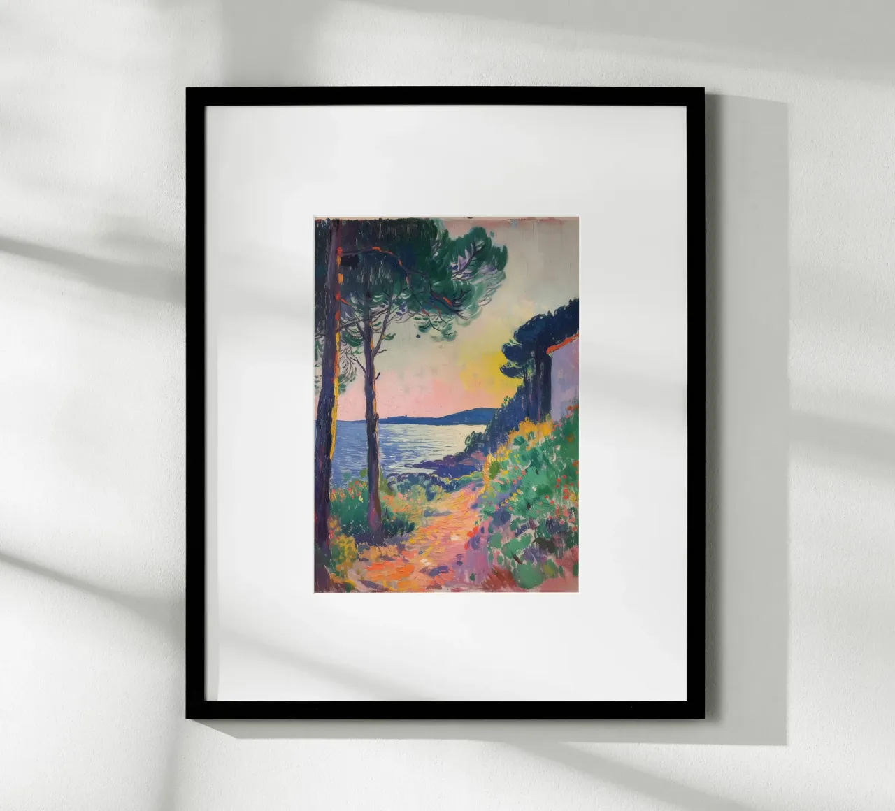 Linee di vita nel paesaggio carta hahnemühle da Nikis Art Studio