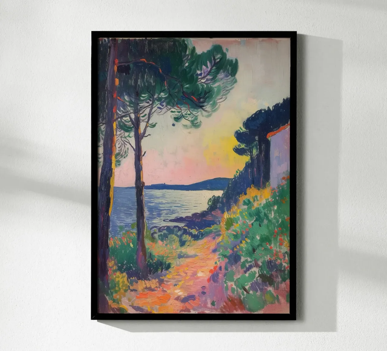 Linee di vita nel paesaggio carta hahnemühle da Nikis Art Studio