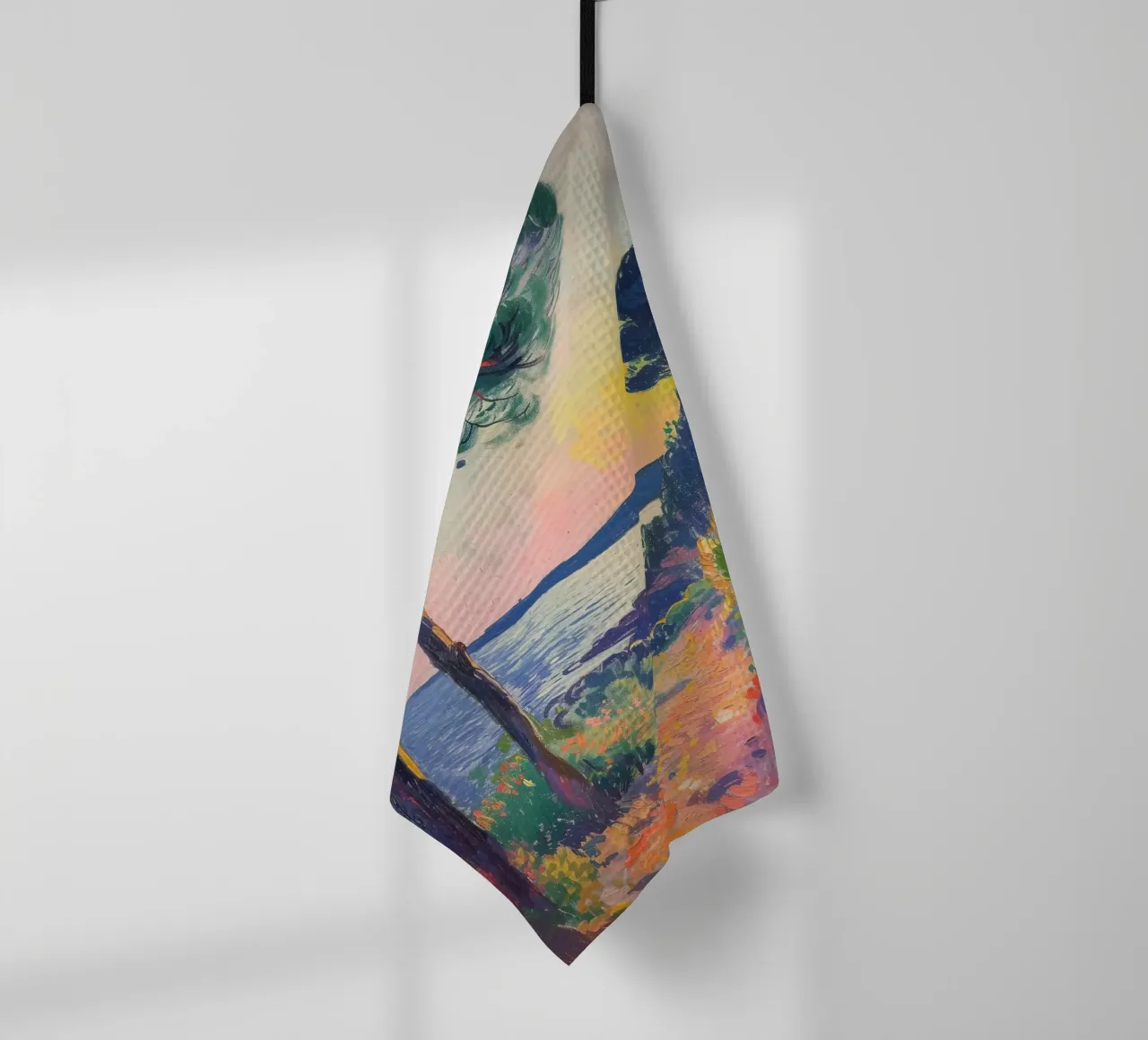 Lignes de vie dans le paysage torchon de Nikis Art Studio