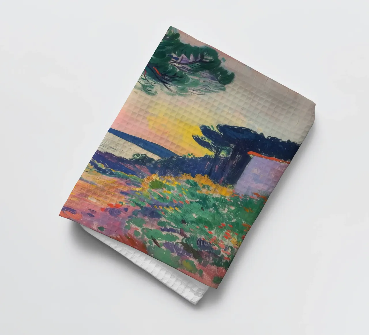 Lignes de vie dans le paysage torchon de Nikis Art Studio