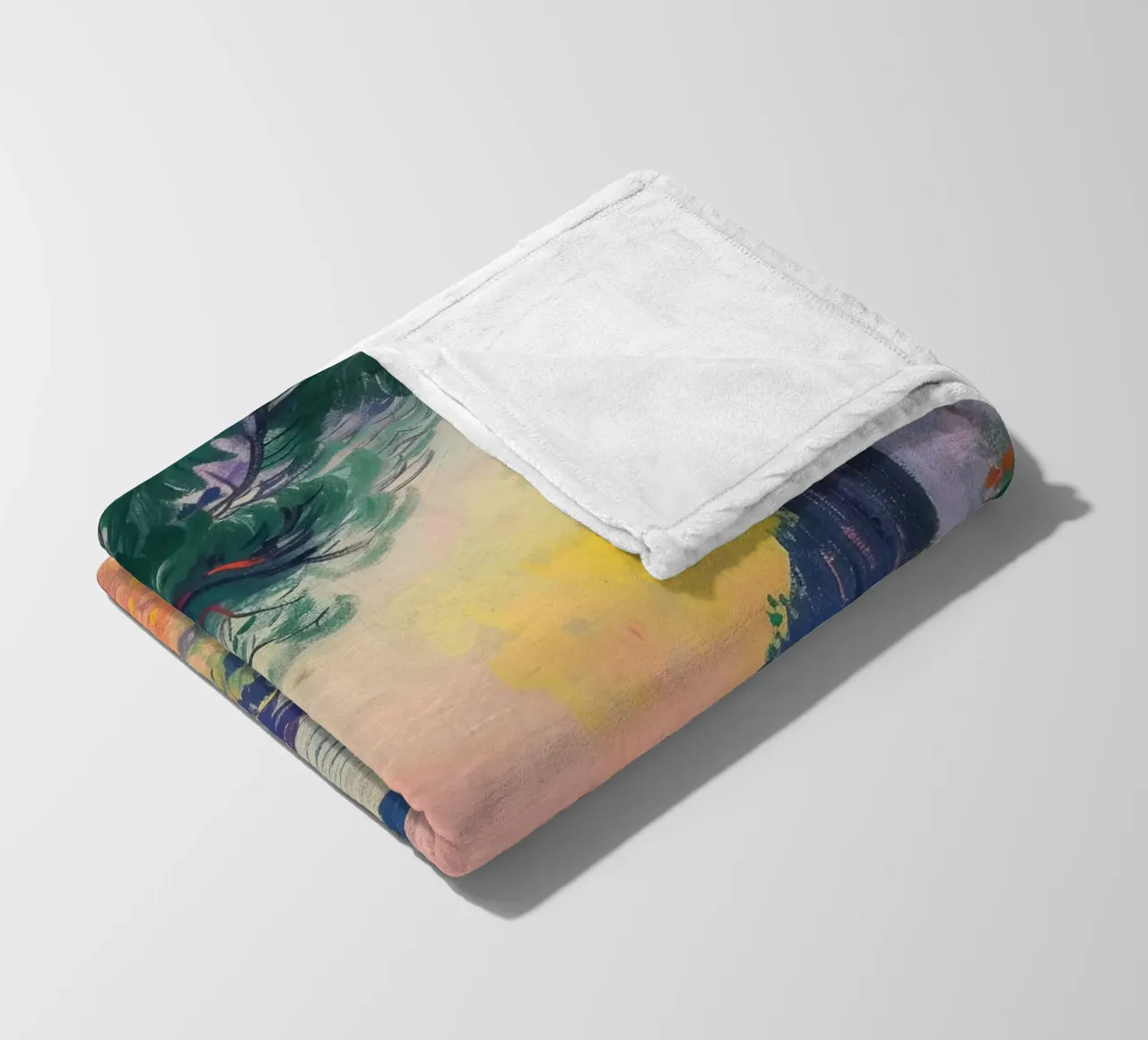 Linee di vita nel paesaggio coperta in pile da Nikis Art Studio