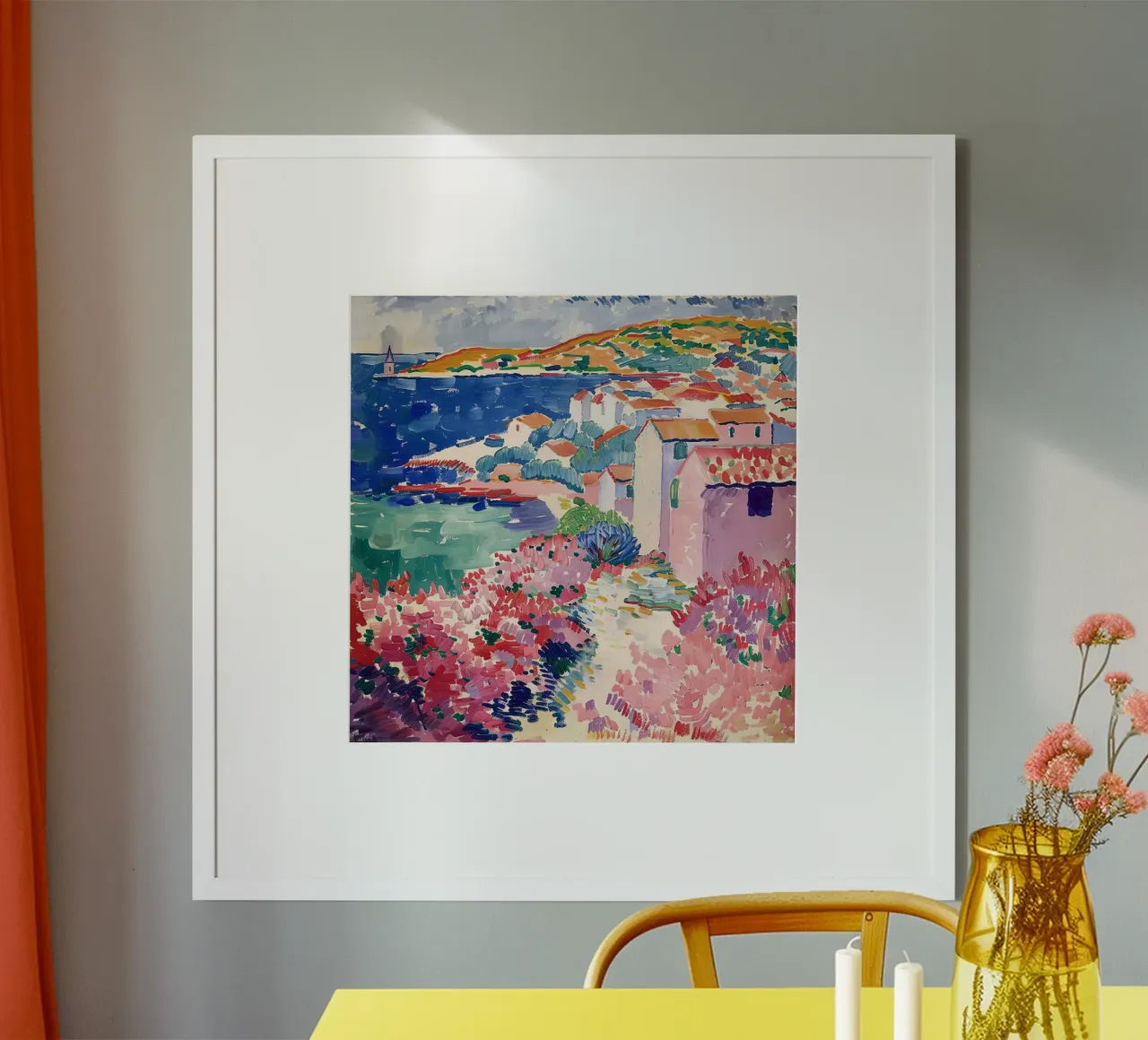 Una visione di luce e colore poster da Nikis Art Studio