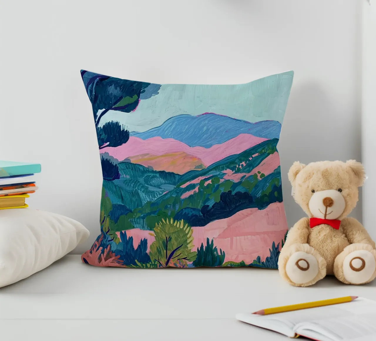 Het gefluister van de bergen kussen van Nikis Art Studio