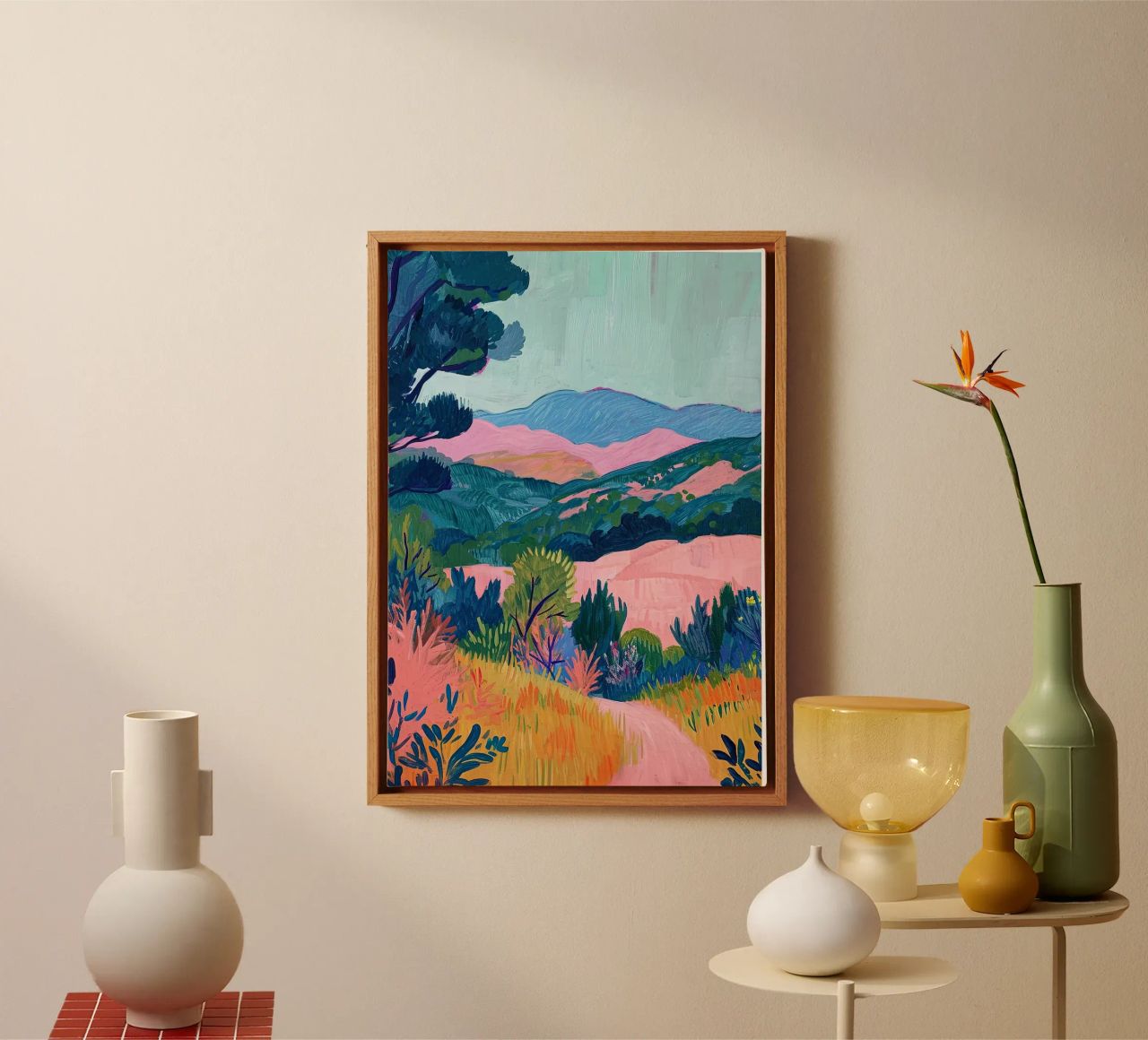 The whisper of the mountains canvas by Nikis Art Studio