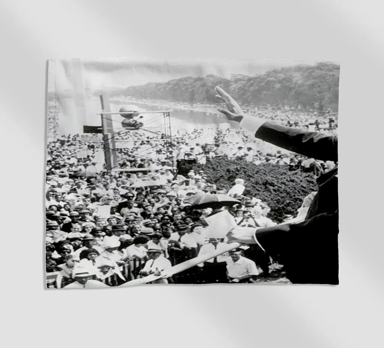Martin Luther King, 1968 telo mare da Gallery Print and Art Limited